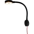Sea-Dog LED Flex Neck Day/Night Light w/USB Socket - Red  White Light [404939-3] - Rough Seas Marine