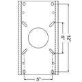 Springfield Trac-Lock Swivel/Slide Non-Locking Mount f/2-7/8" Post [1100521-L1]